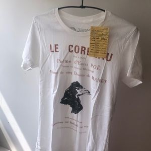 Edgar Allan Poe White T-shirt
